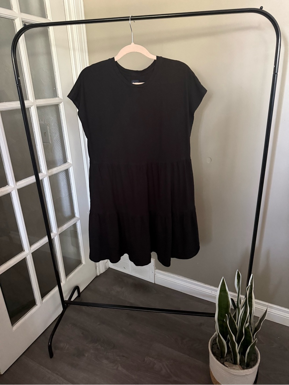 Gap Tiered Tshirt Dress (L Tall)